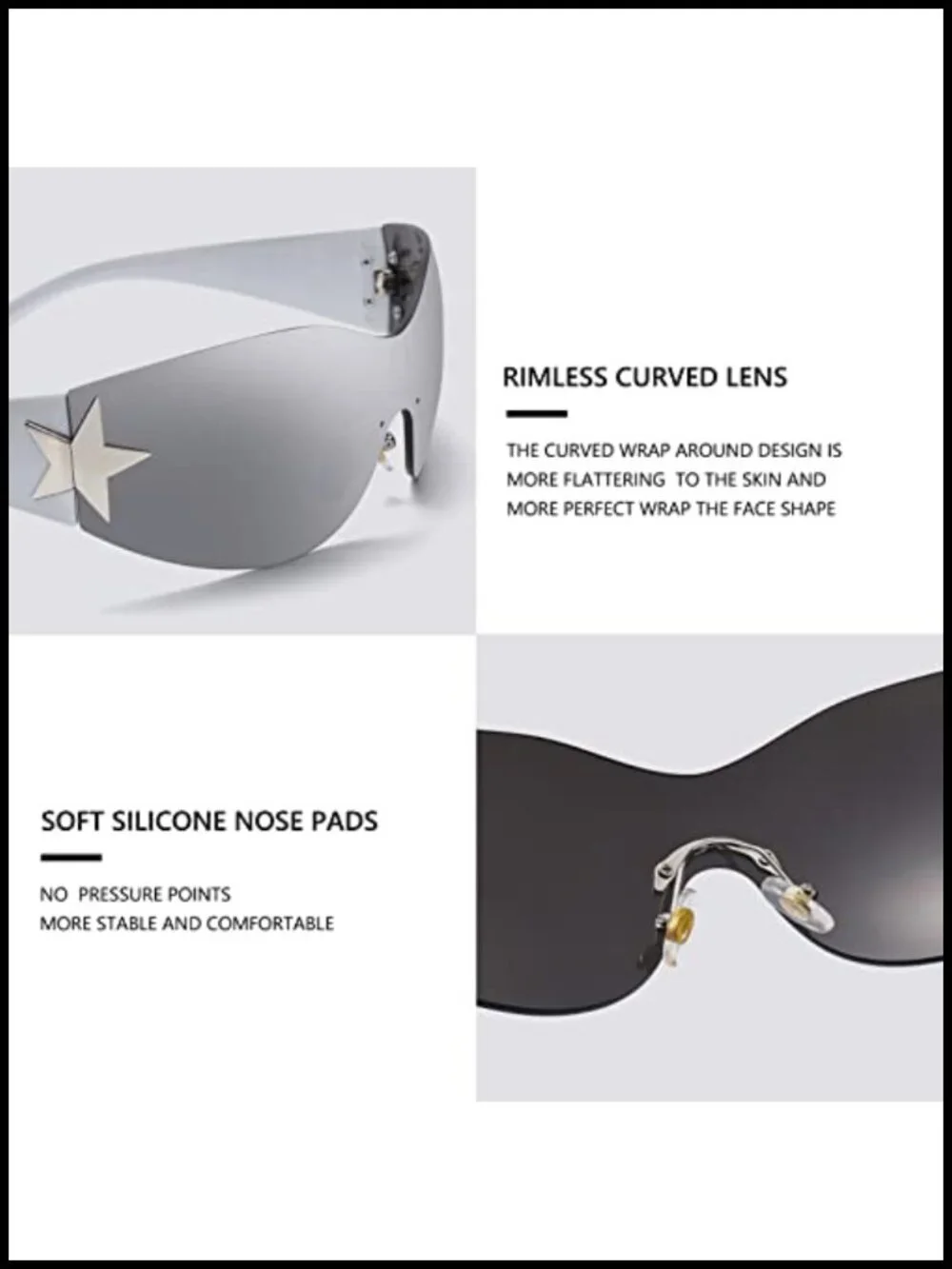 N/A rimless y2k