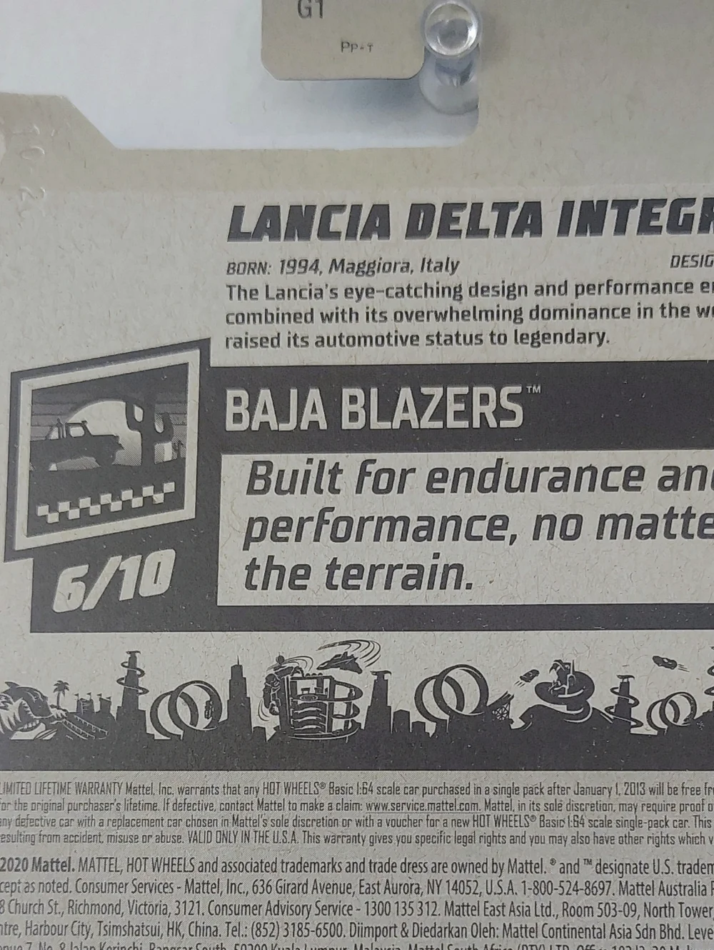 Hot Wheels lancia delta
