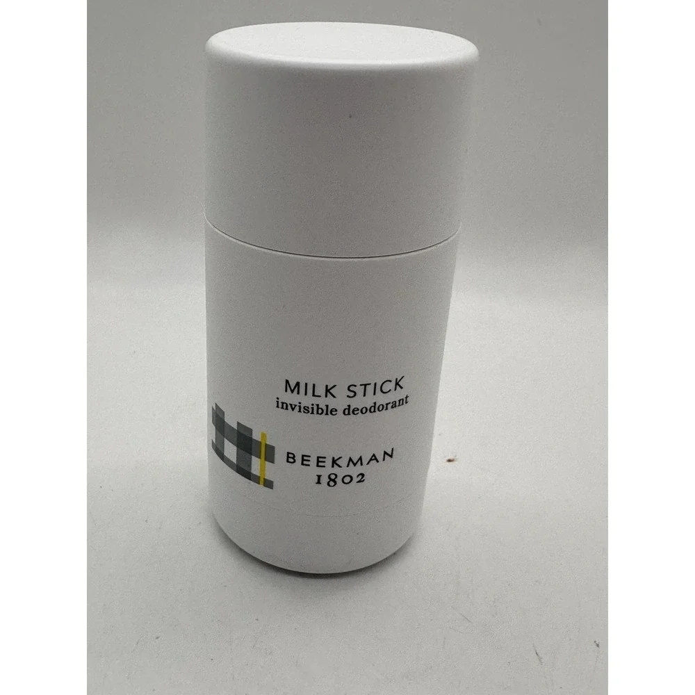 BEEKMAN 1802 Milk Stick Invisible Deodorant Aluminum Free Full Sz 2.5oz/70g  NEW