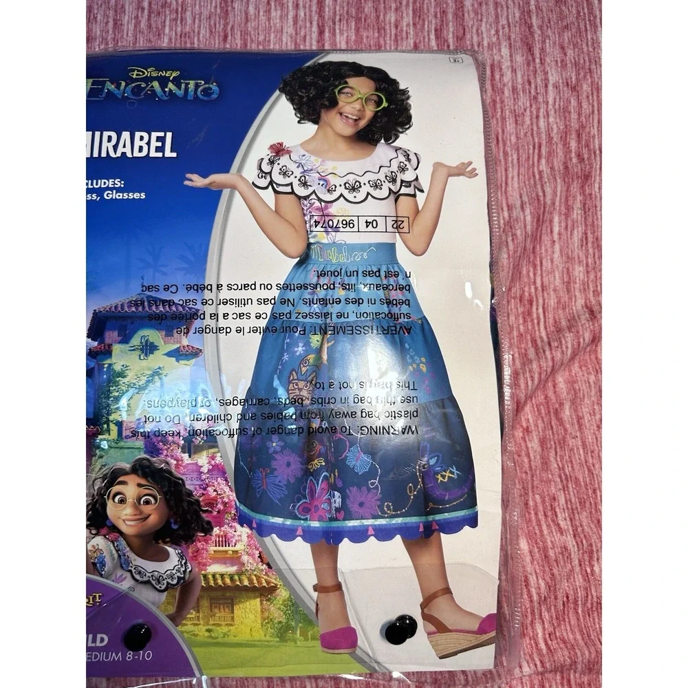 Spirit Of Halloween Disney Encanto‎ Mirabel Costume Dress Child Md (8-10)