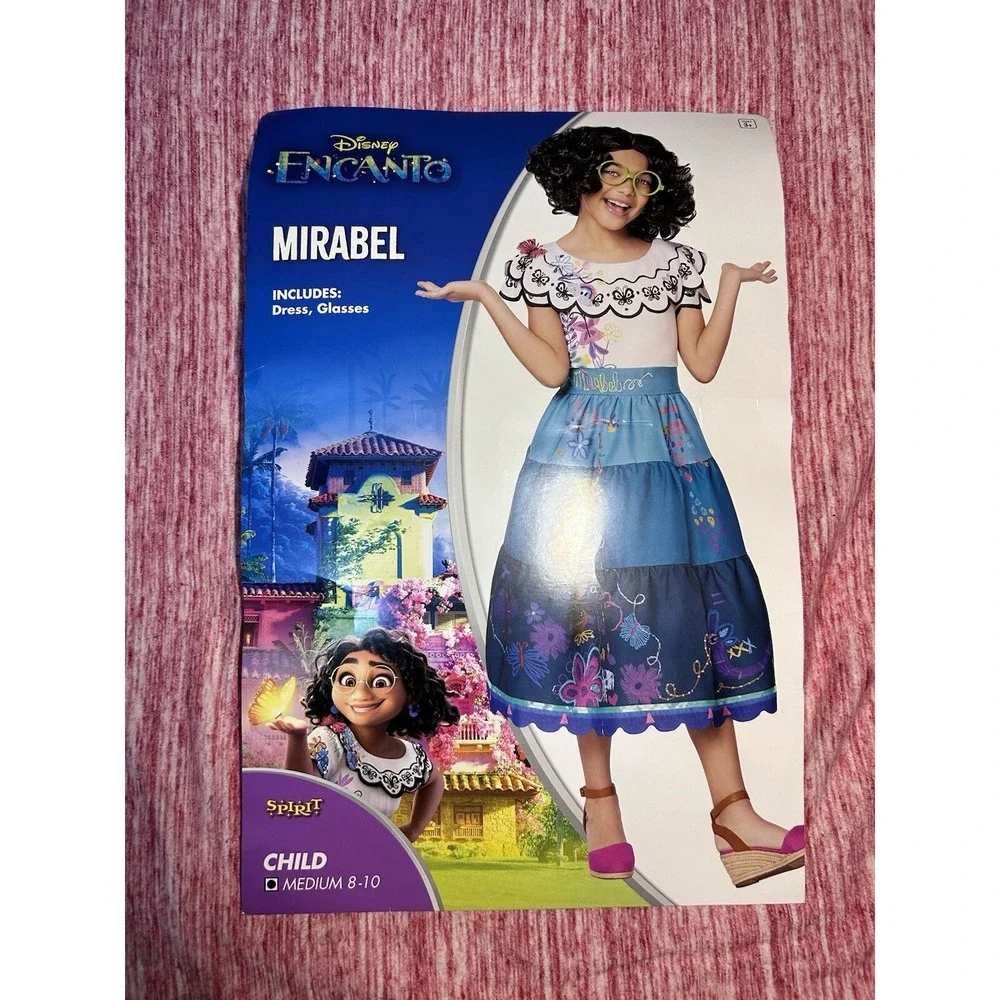 Spirit Of Halloween Disney Encanto‎ Mirabel Costume Dress Child Md (8-10)