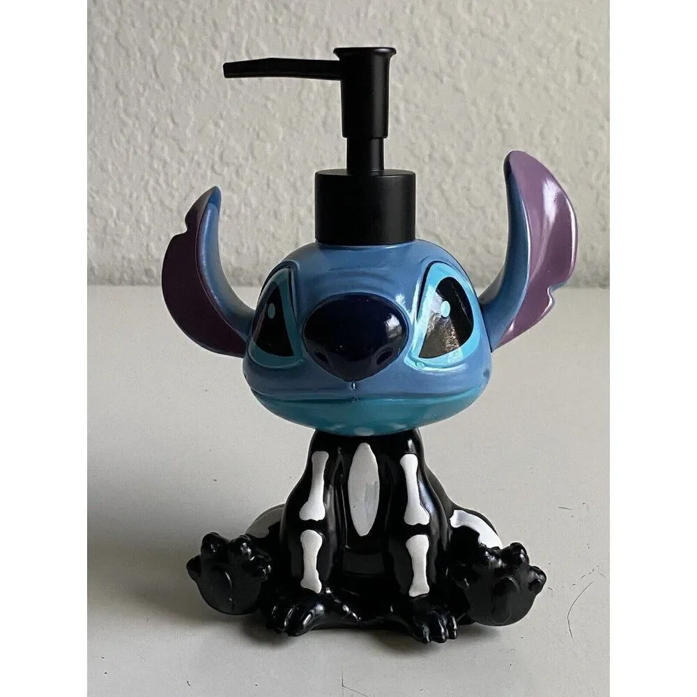 Disney Lilo & Stitch Halloween Skeleton Soap Lotion‎ Dispenser NEW