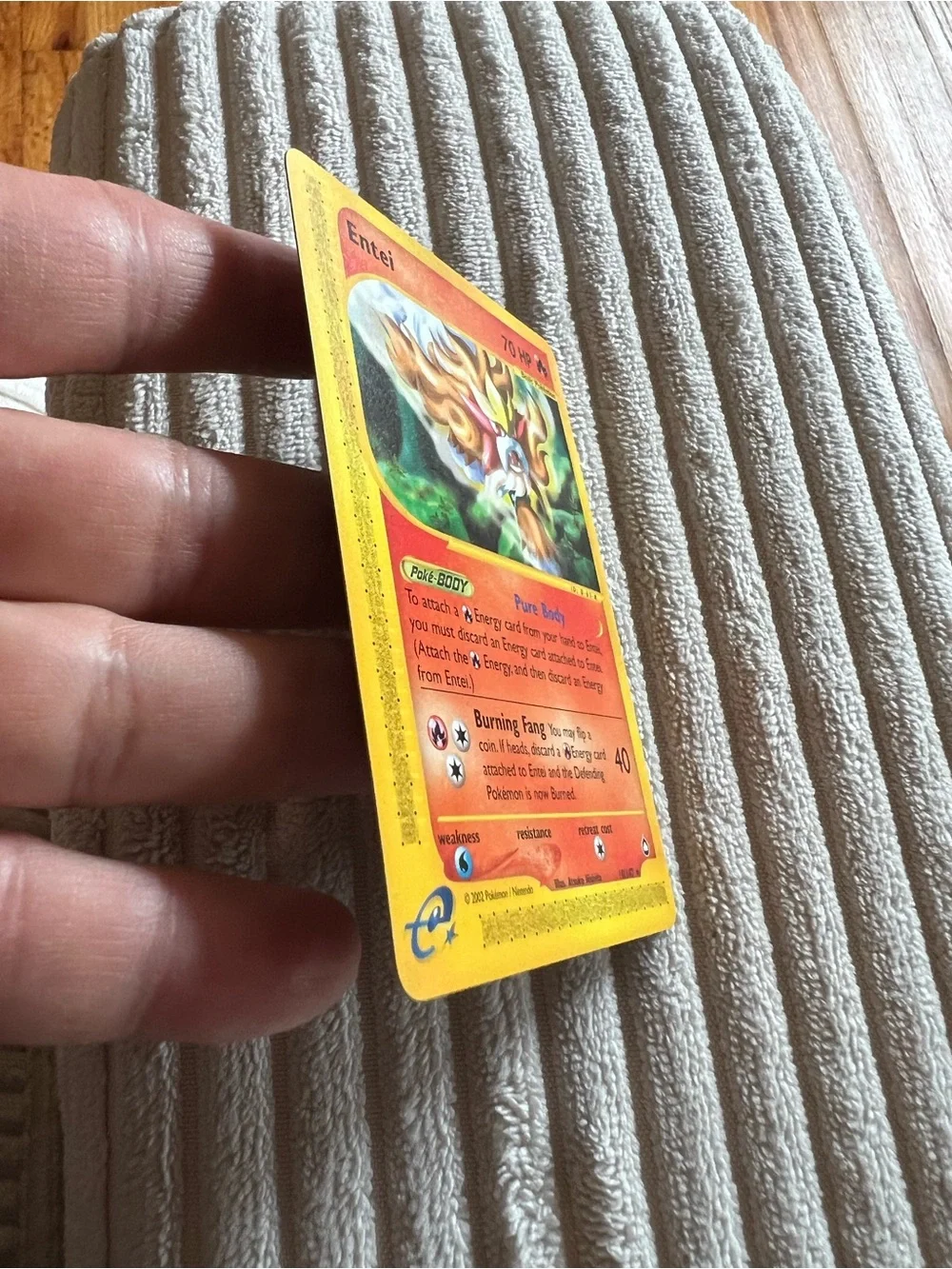 1999 RARE Dragonite 19/62 Fossil Non Holo Pokémon Card