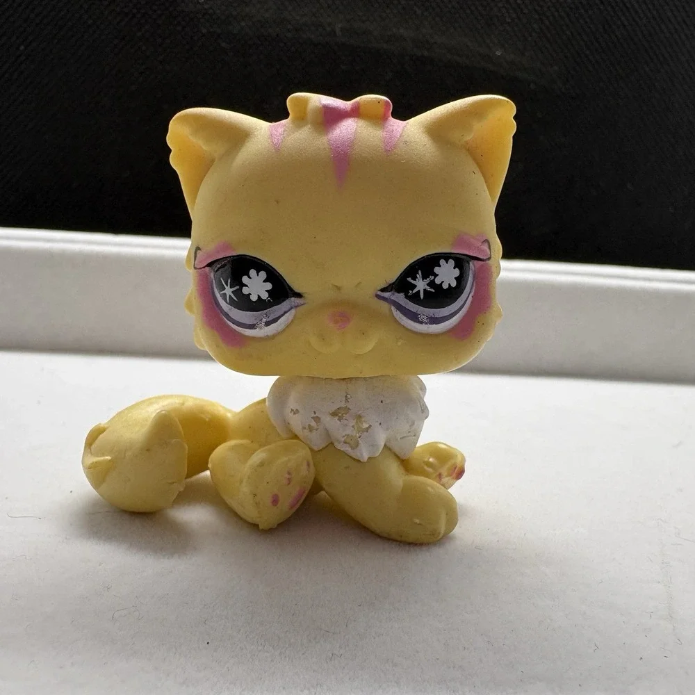 LPS #878‎ Littlest Petshop Original Authentic Persian Cat Hasbro