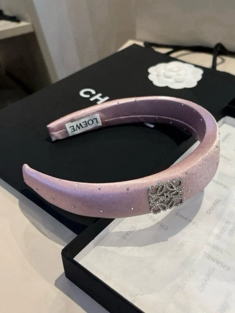 Loewe pink hair