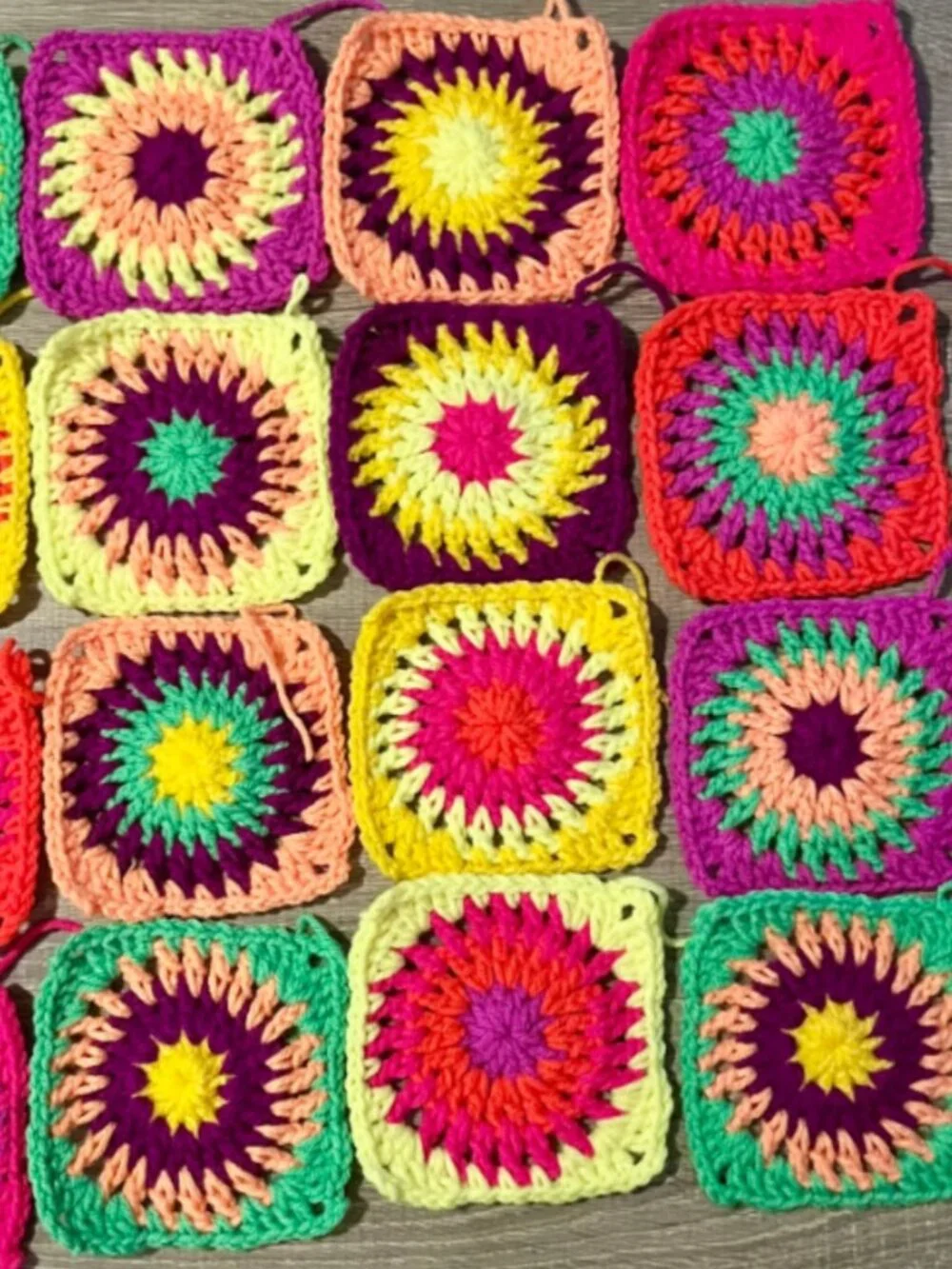 Handmade hand crocheted