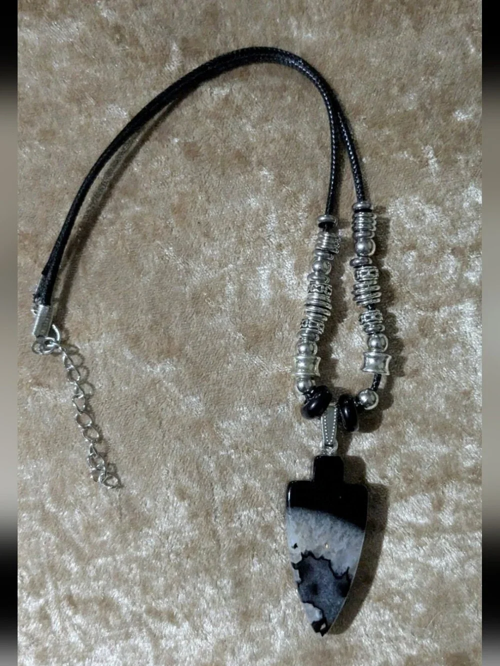 Handmade black white