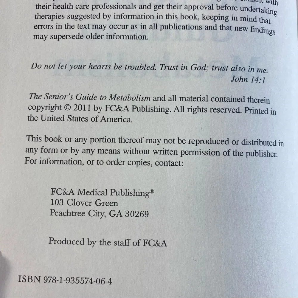 FC & A Medical Publishing senior guide