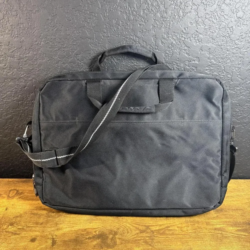 Solo New York Urban UBN101 Black Ballistic Polyester Laptop Briefcase Unisex‎ OS