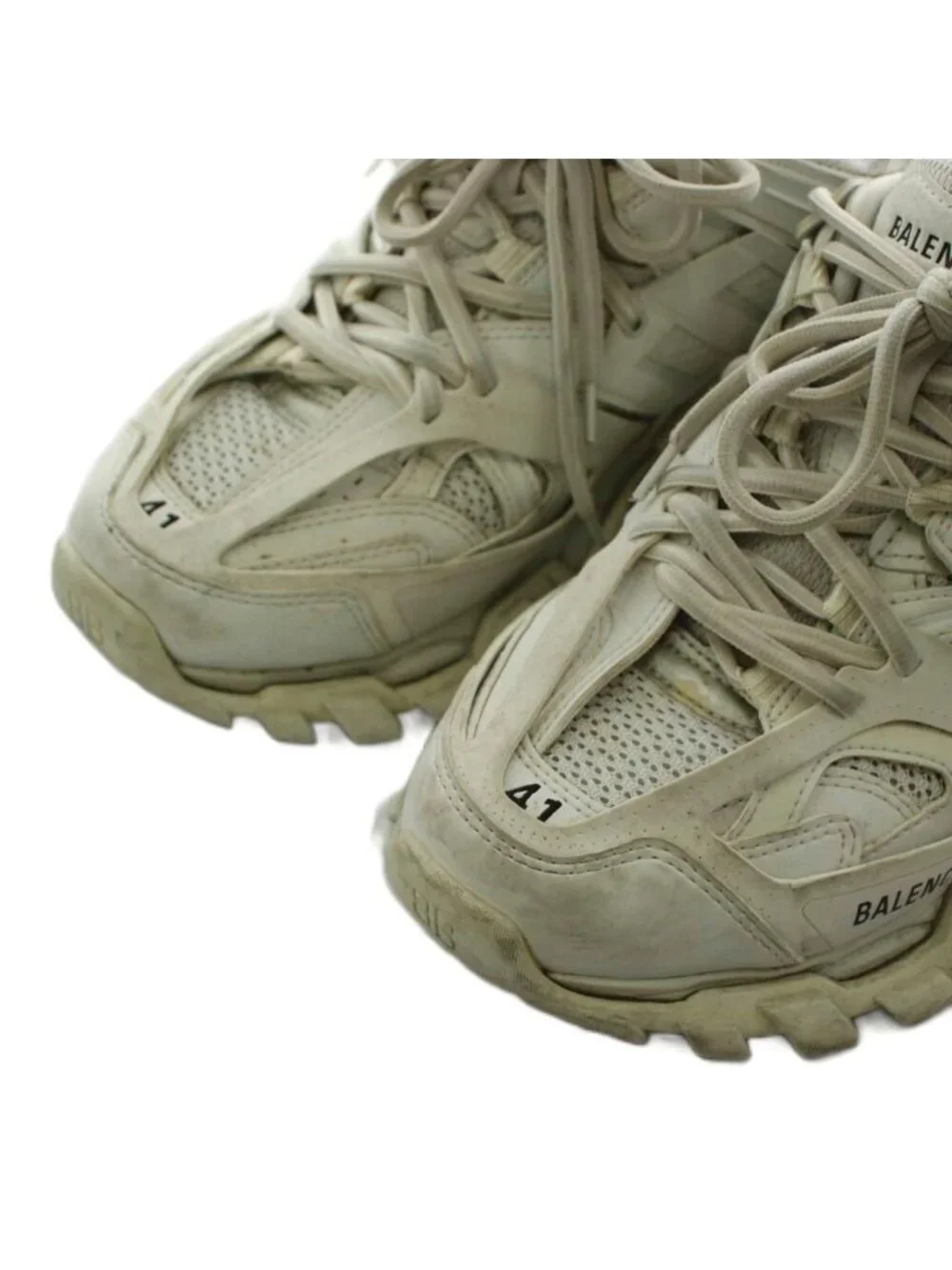 Balenciaga Track Sneakers Logo White