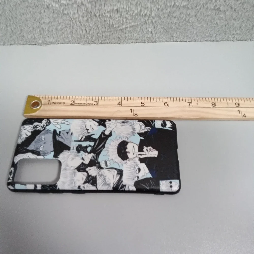 Satoru Gojo Jujutsu Kaisen Anime Phone Case Collage Black Blue White 6.25x3in‎