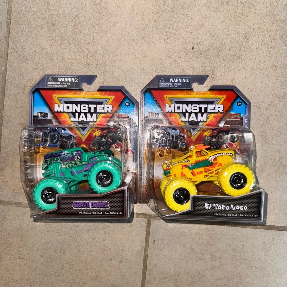Grave Digger and El Toro Loco Toy Trucks‎ over charged