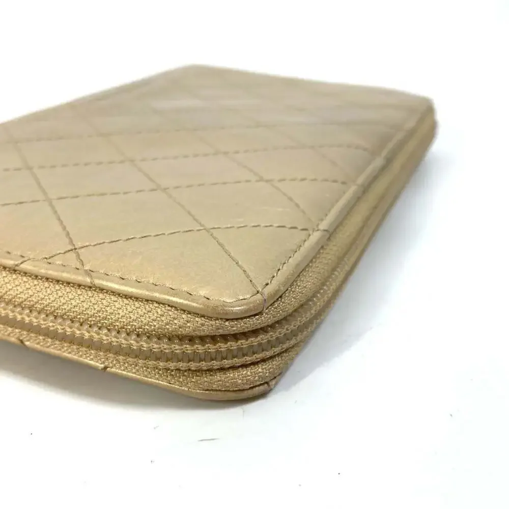 CHANEL Gold Wallet