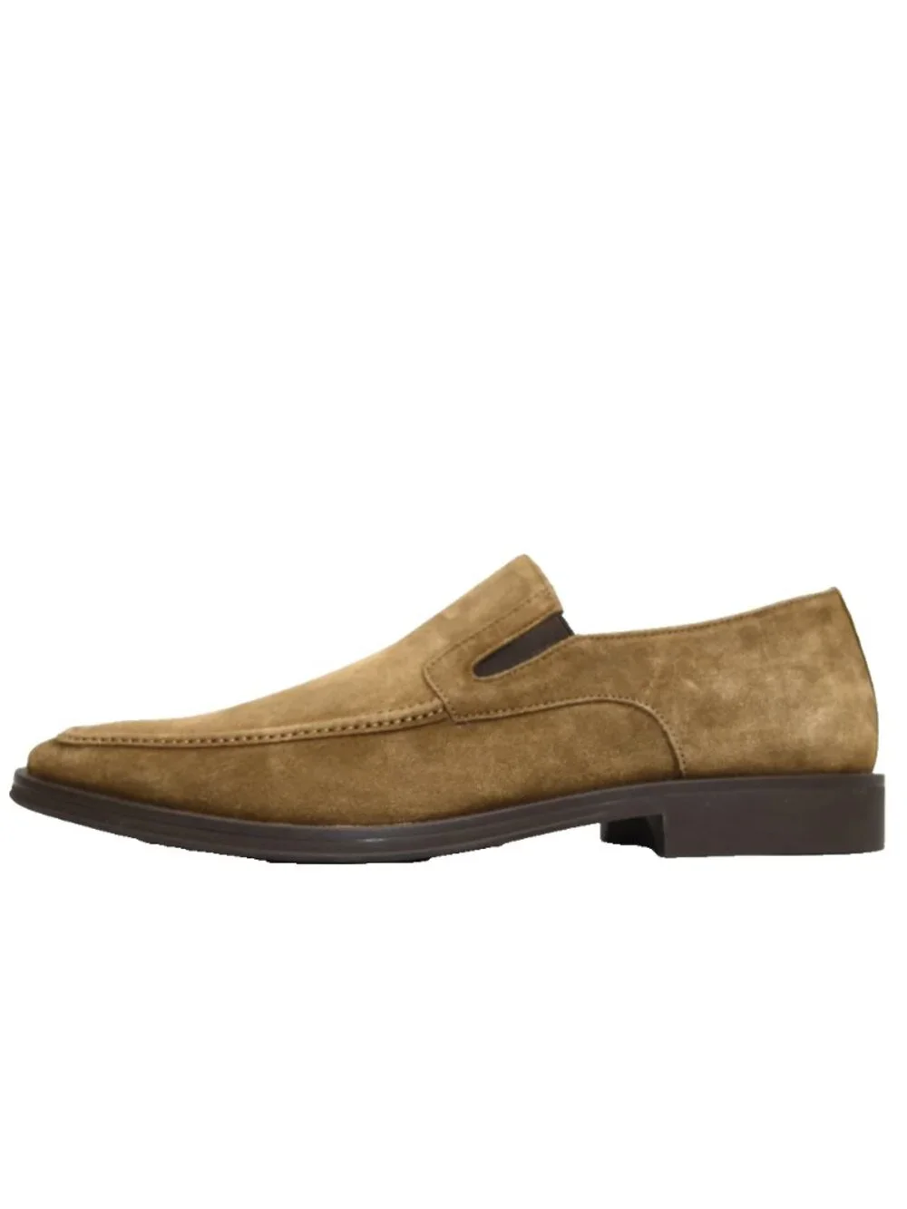 New! Bruno Magli RAGING Loafer SLIP-ON Tan Brown Suede Sz 9.5 M DD544 Made Italy