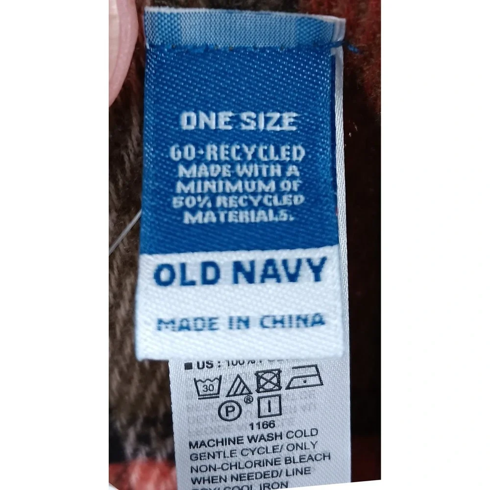 Old Navy plaid cape