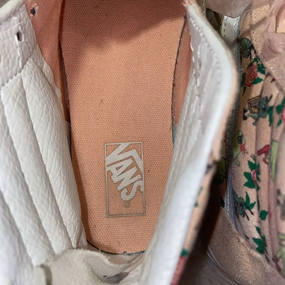 Vans design pink