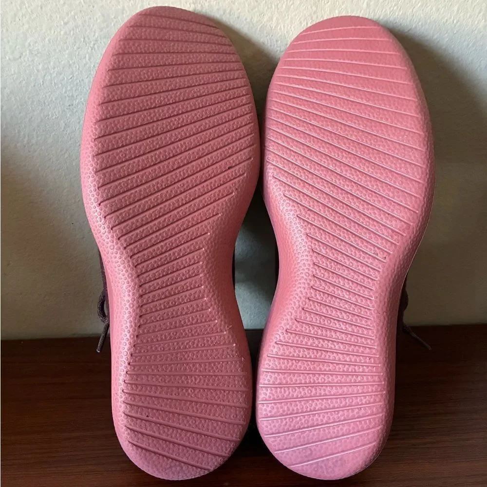 Allbirds Wool Runners Sneakers Men’s Size 12 Burgundy and Pink