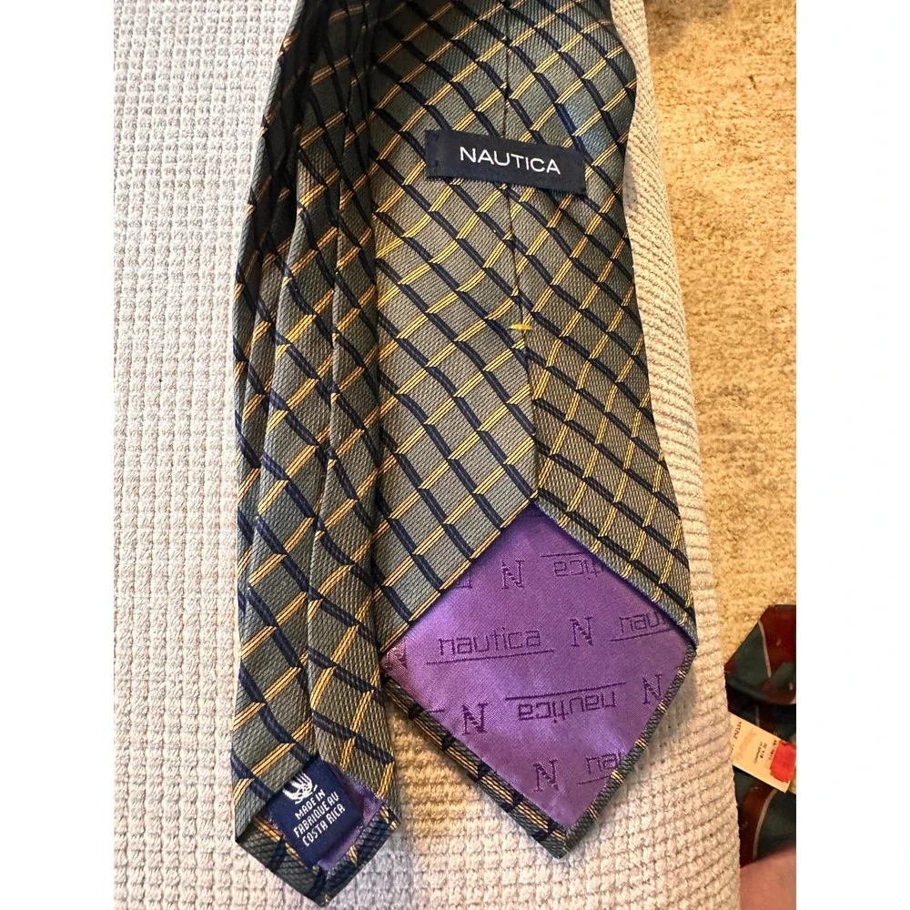 Nautica silk necktie