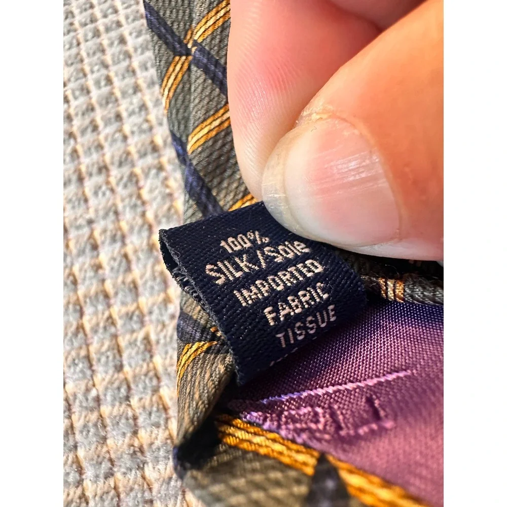 Nautica silk necktie