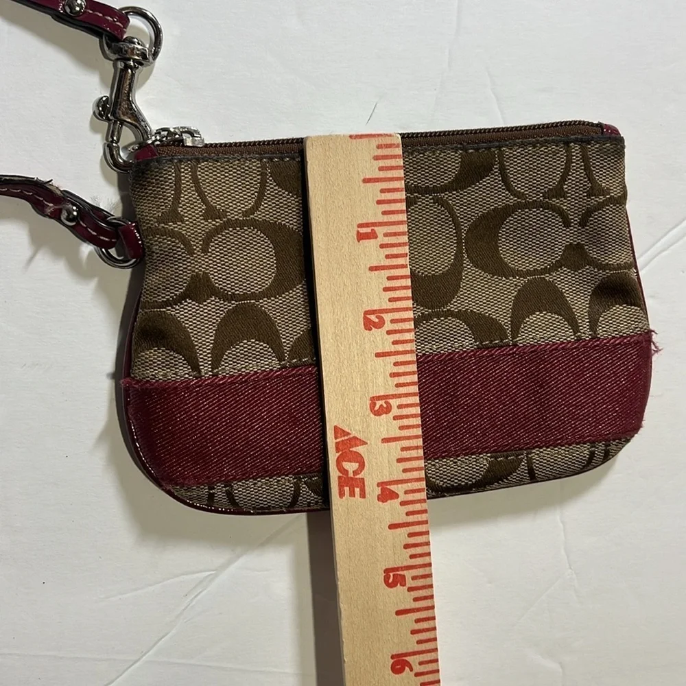 Coach red strap