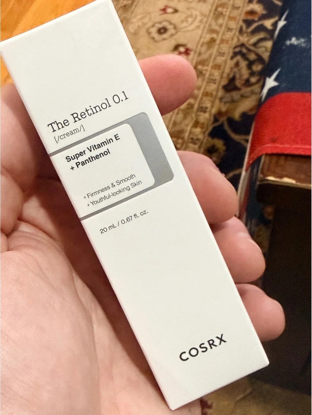 COSRX The Retinol 0.1 Cream with Super Vitamin E + Panthenol 20ml