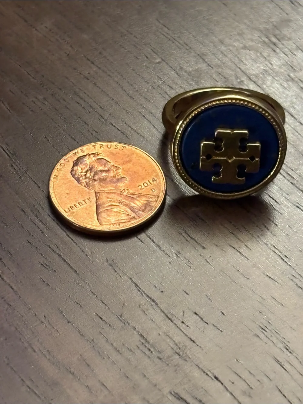 Tory Burch gold plated