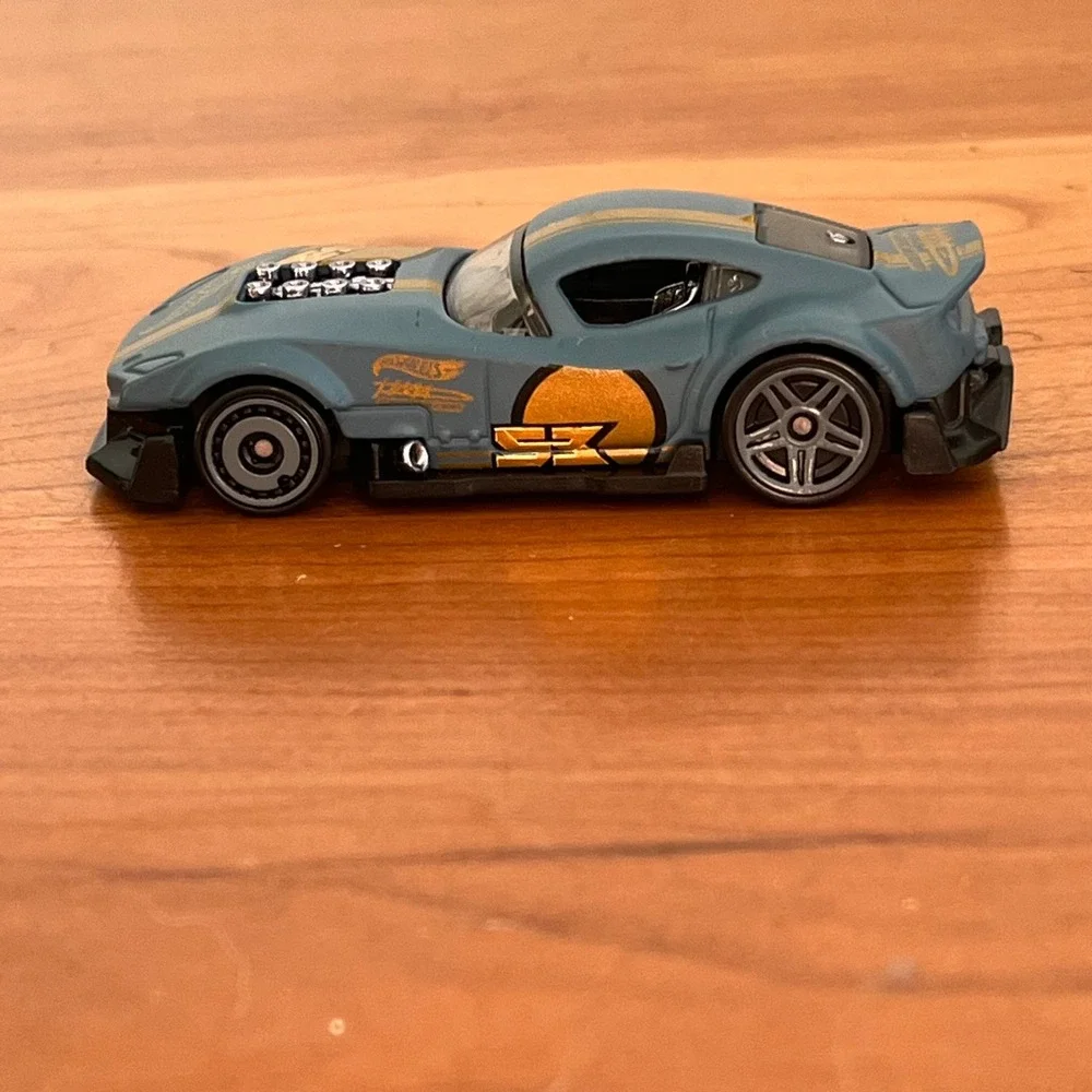 Hot Wheels Muscle and Blown GRX50 Matte‎ Blue Gold 53 Graphics Diecast Car 2020