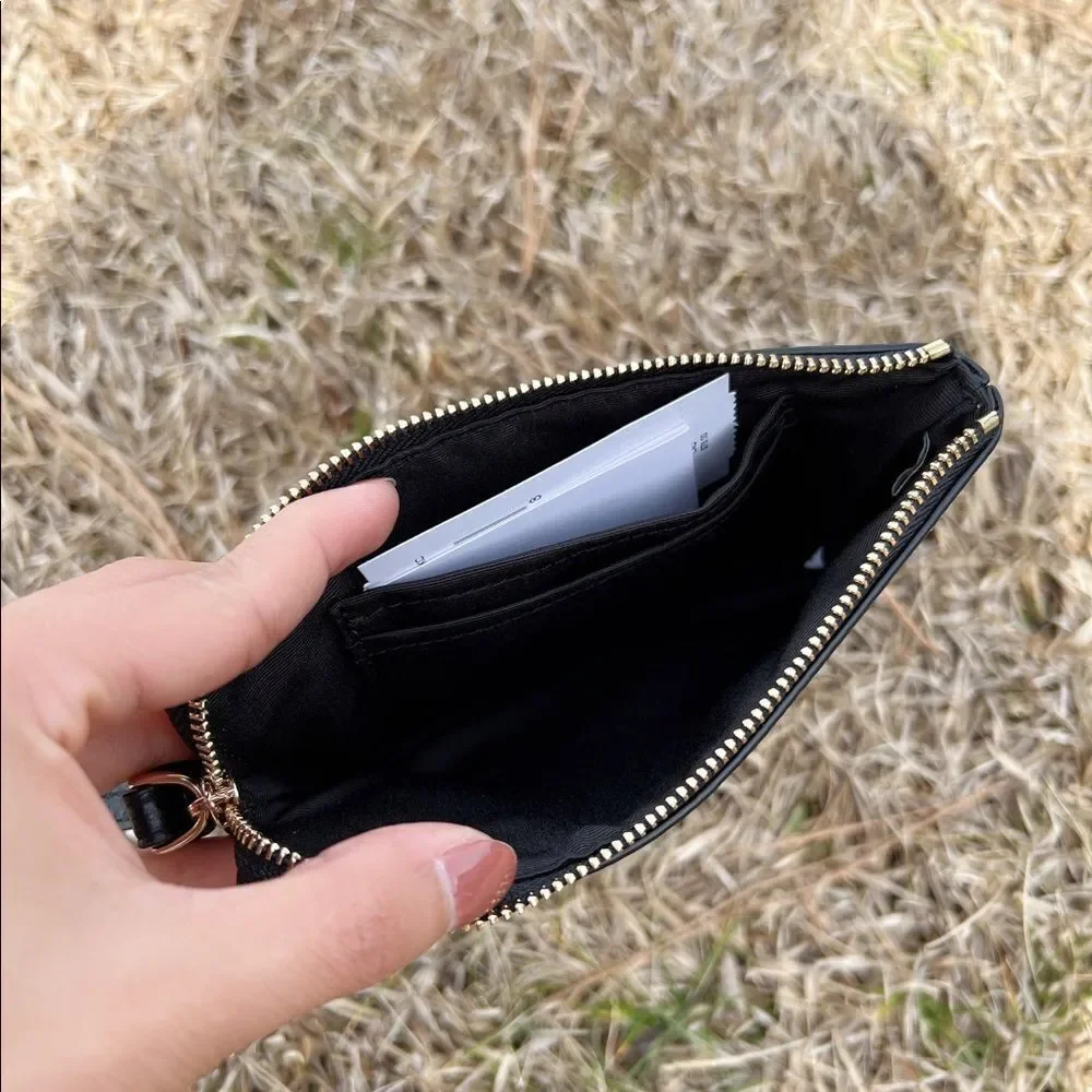 Coach Corner‎ Zip Wristlet With Tiger Print