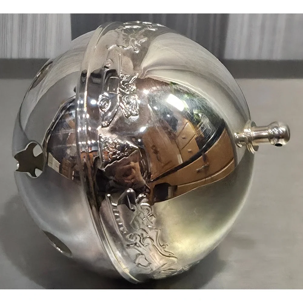 Wallace 1985 Sleigh‎ Silver-Plated  Bell Annual Holiday Collectible  Vintage
