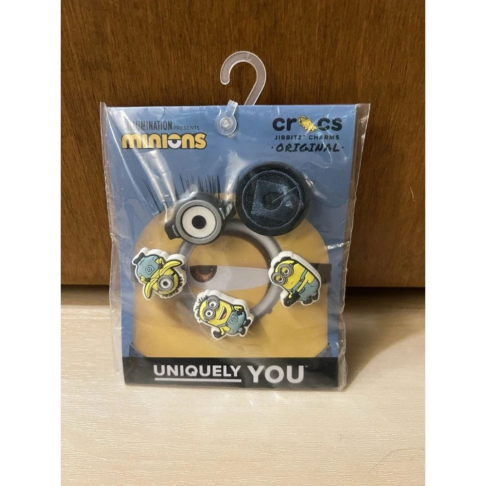 Crocs‎ Jibbitz 5-Pack Minions | Jibbitz for Crocs Authentic Charms