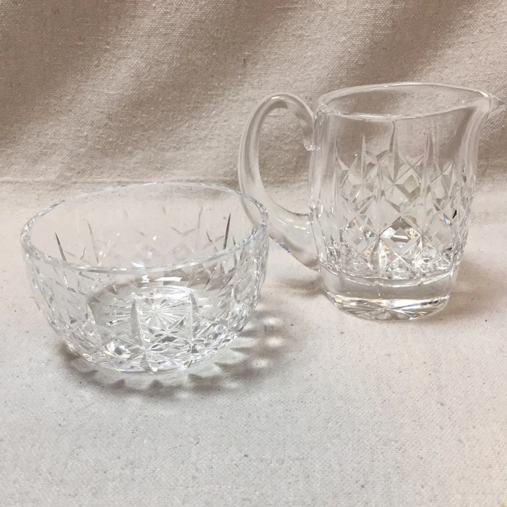 Waterford Crystal Sugar and Creamer