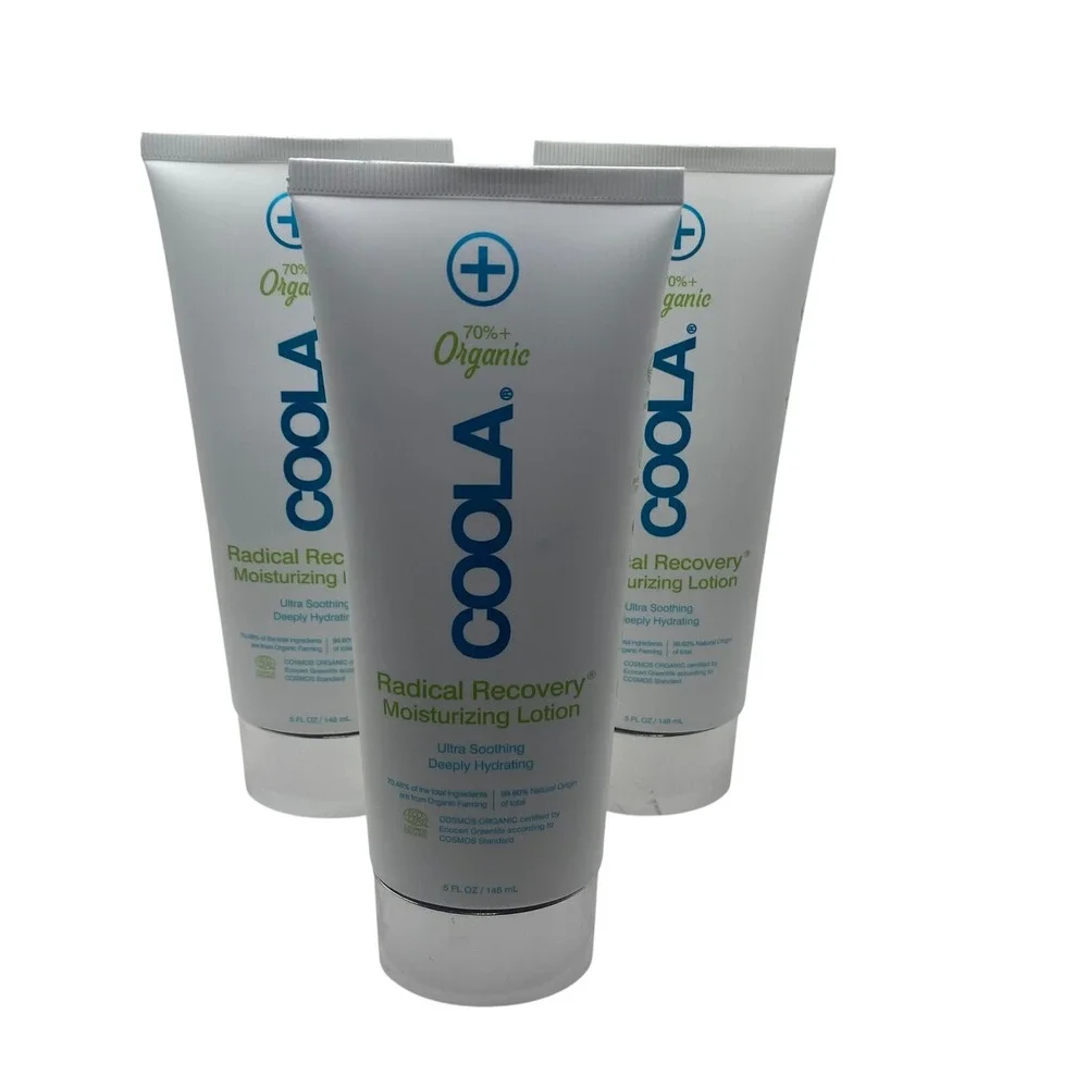 NEW COOLA Organic Radical Recovery Body Lotion Aloe Vera Sunburn Relief 5 Fl Oz