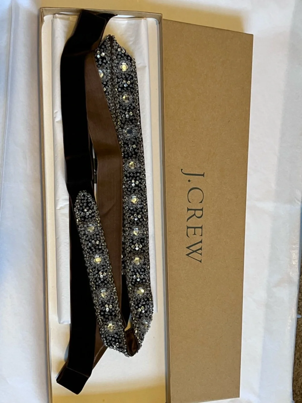 J. Crew embellished crew