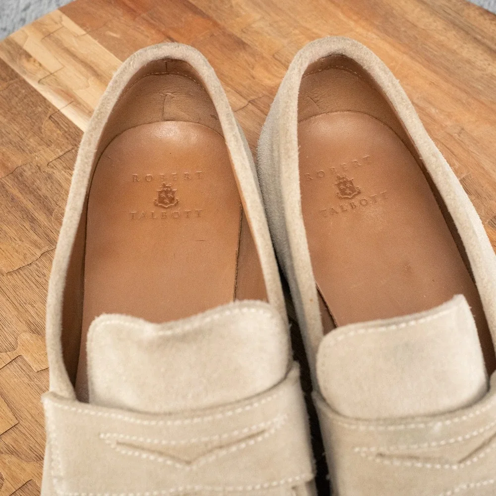 Robert Talbott men tan