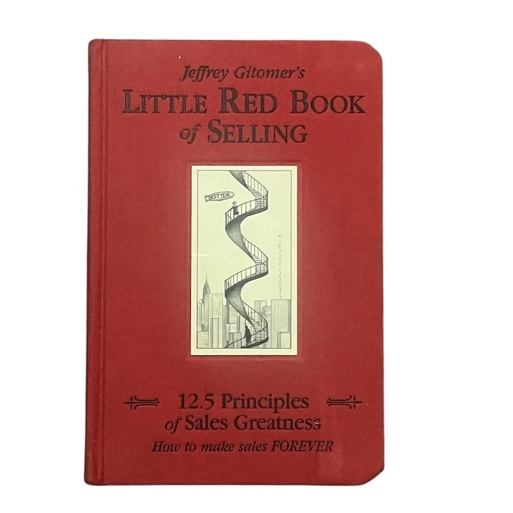 Jeffrey Gitomer Little Red Book of Selling Hardcover Sales Business 2005‎
