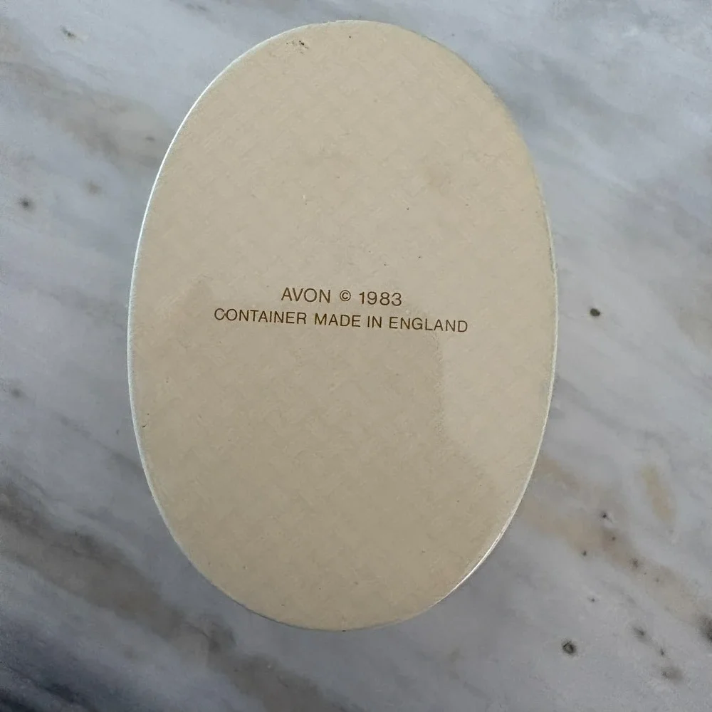Vintage‎ Avon 1983 Grandfather's Are Special Collectible Oval Soap Tins 3.5 In