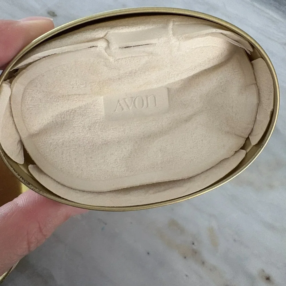 Vintage‎ Avon 1983 Grandfather's Are Special Collectible Oval Soap Tins 3.5 In