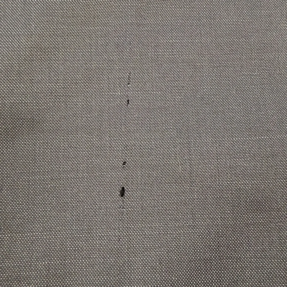 NEW Calvin Klein Men's Slim Fit 100% Wool Suit Jacket‎ Gray Size 48L Long Flaw