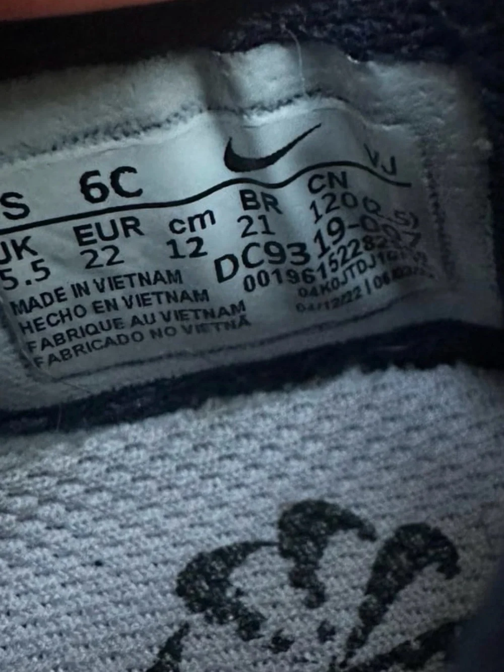Nike girls air