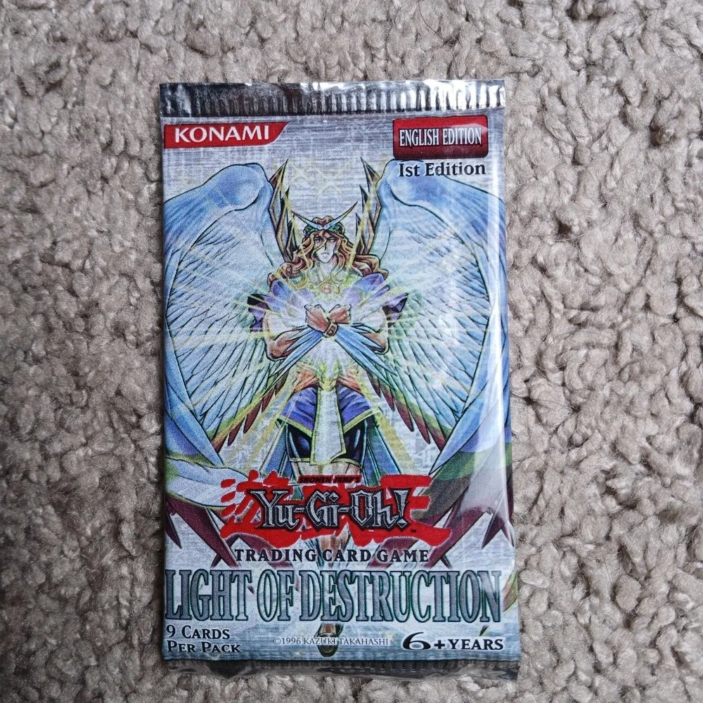 Yugioh! Light Of Destruction - 1st Edition Booster Pack - Guaranteed Unweighted!