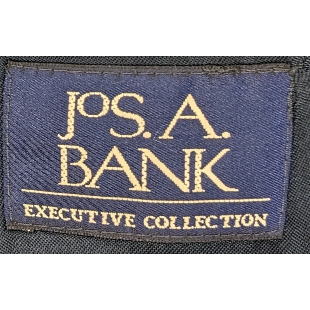 JOS A BANK‎ 42 MENS SPORT COAT EXECUTIVE COLLECTION PLAID GRAY 44