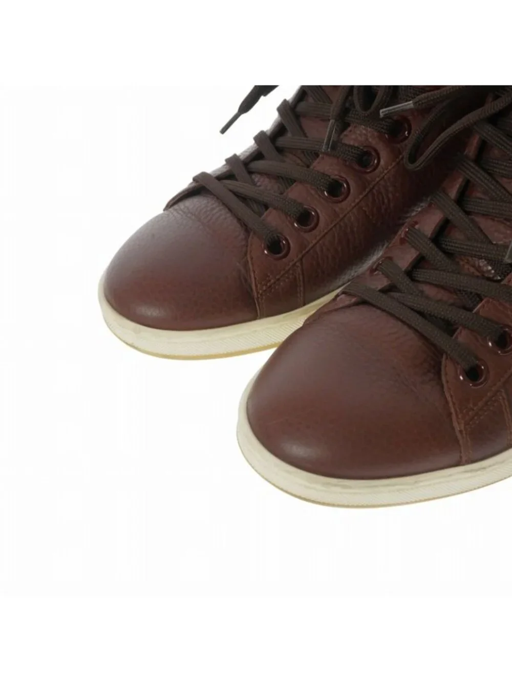 Louis Vuitton Surfside Line High Cut Sneakers 6 Brown