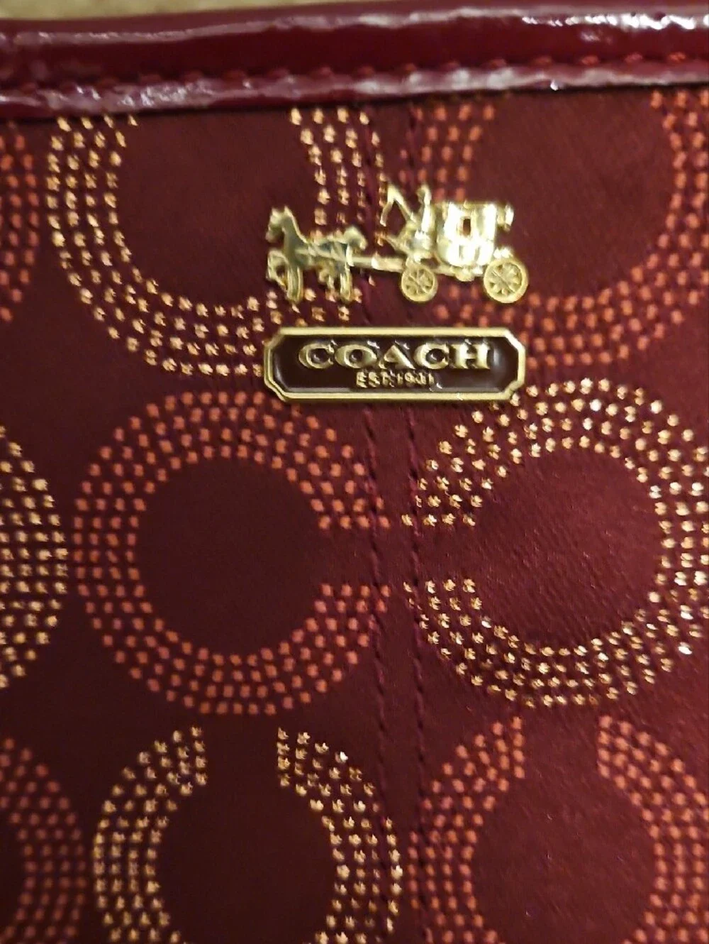 Coach shoulder bag