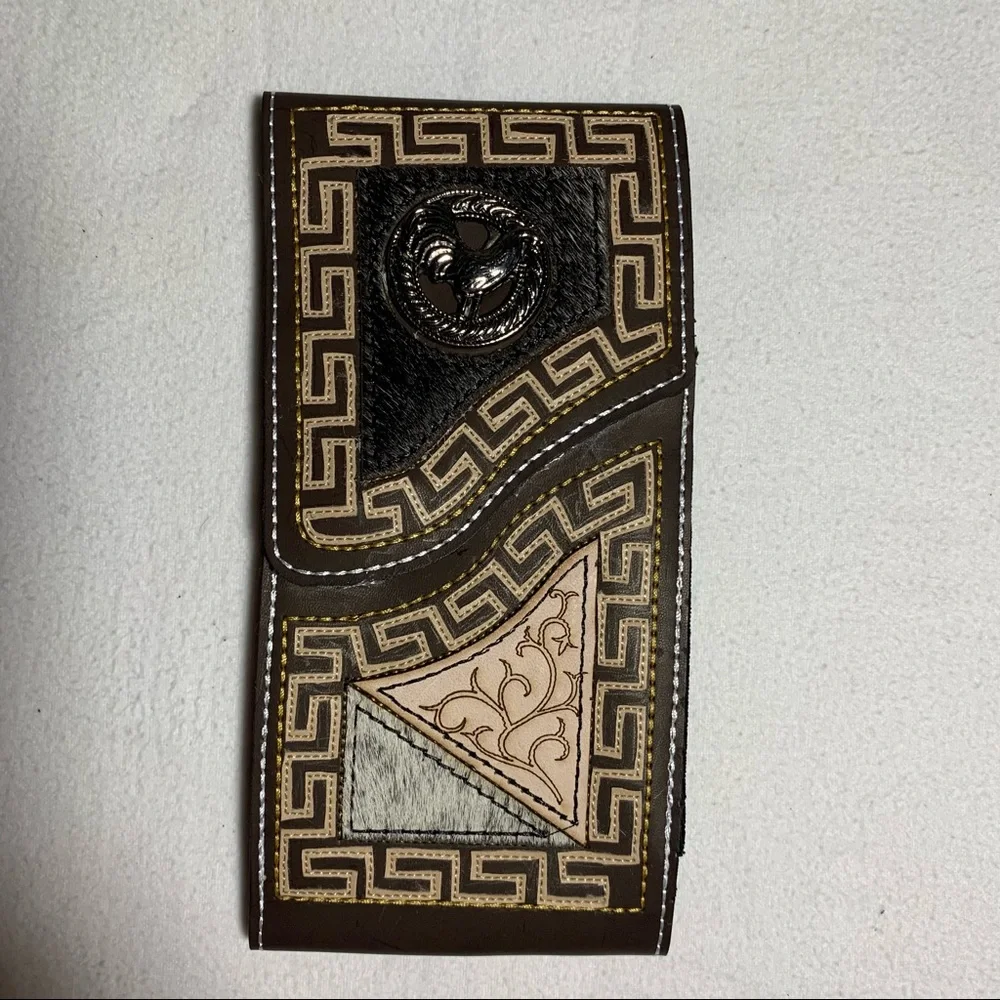 WESTERN LEATHER CELL PHONE CASE, FUNDA VAQUERA DE‎ CUERO COWBOY RODEO PHONE CASE