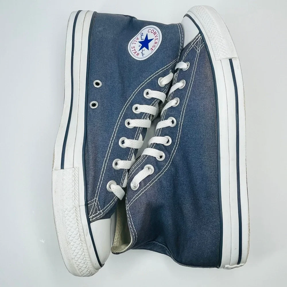 Converse Chuck Taylor All Star High Top Sneakers Mens 11 Womens 13 Navy M9622
