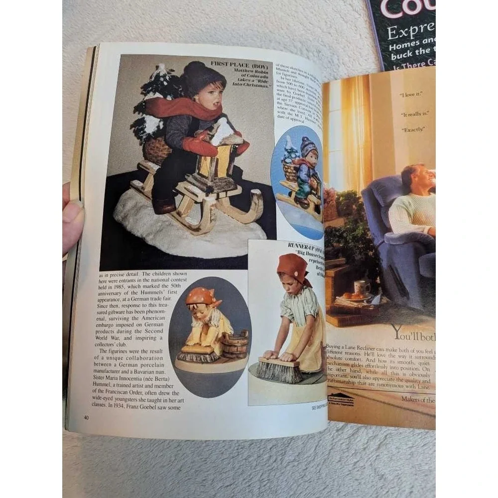Country Living Magazine Lot - 5 Issues Decorating Cooking Antiques Real‎ Estate