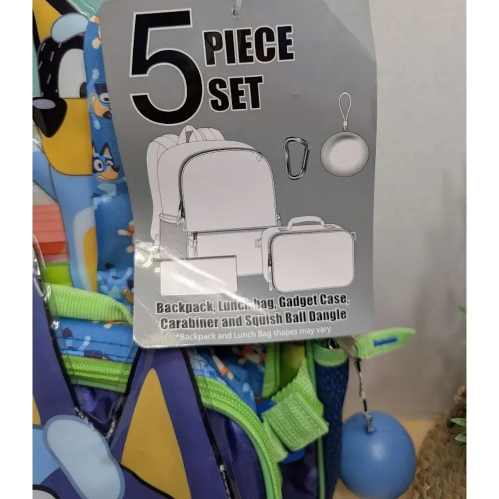 Bluey backpack piece