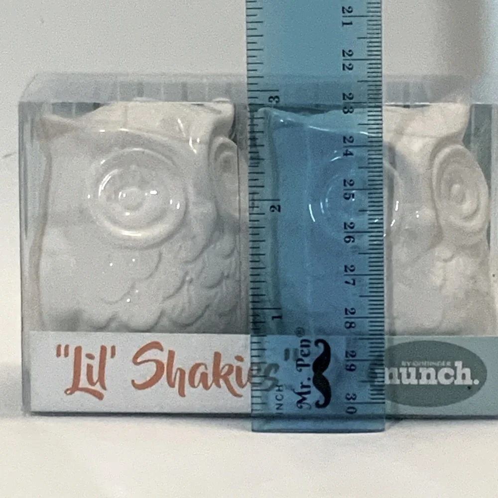 Godinger Silver Art Co. owl salt