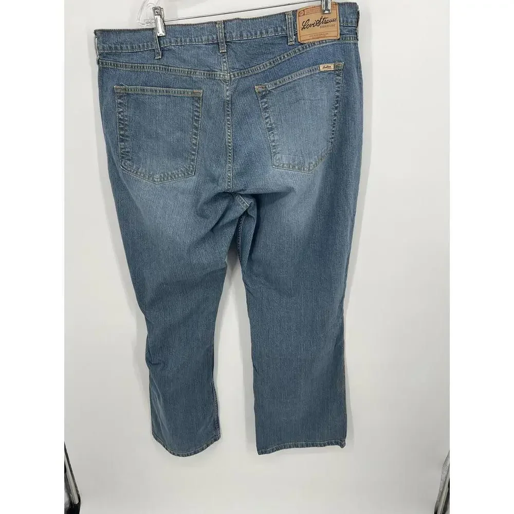Levi's Signature Boot‎ Cut Jeans Denim Blue Classic Fit Size 31 Waist