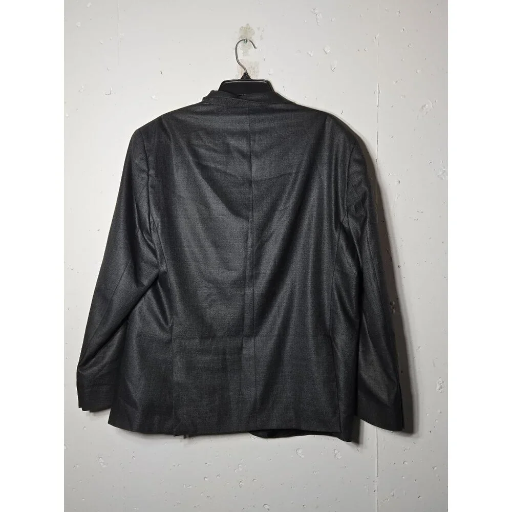 Kenneth‎ Cole Reaction Mens Gray Techni-Cole Blazer Sports Coat Jacket 46R